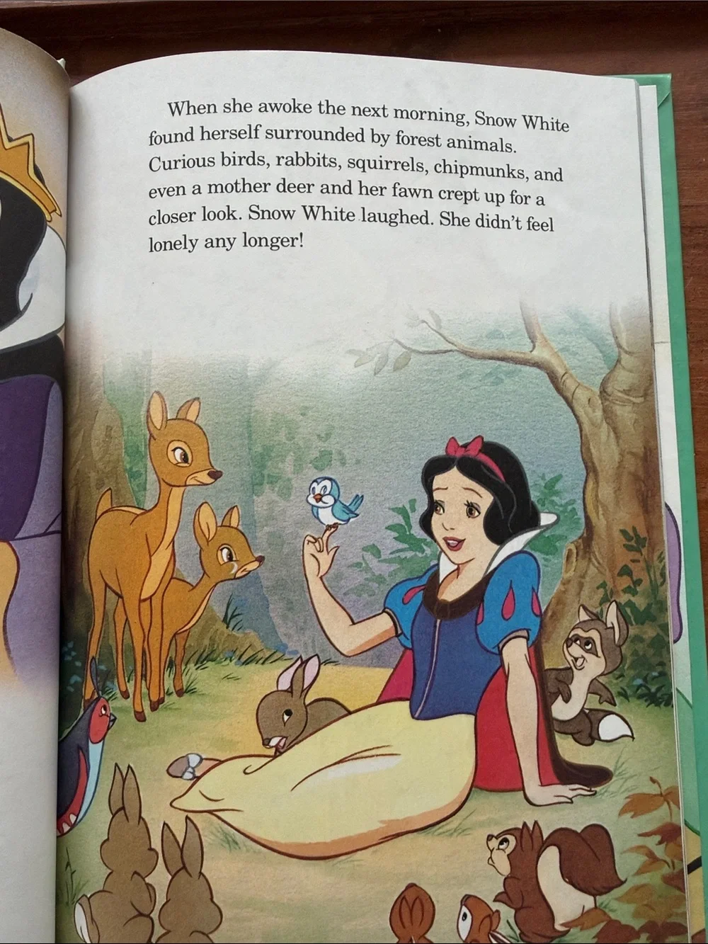 VTG 1994 Disney Snow White and Seven Dwarfs Grolier Book Club Edition New Mint